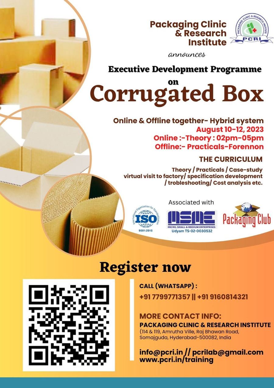 Poster: Corrugated Box