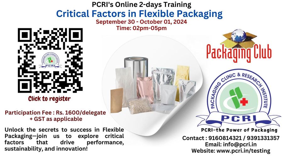 Poster: Critical Factors in Flexible Packaging