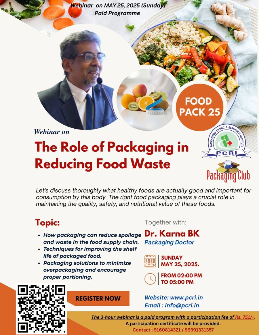 Poster: The Role of Packaging in Reducing Food Waste