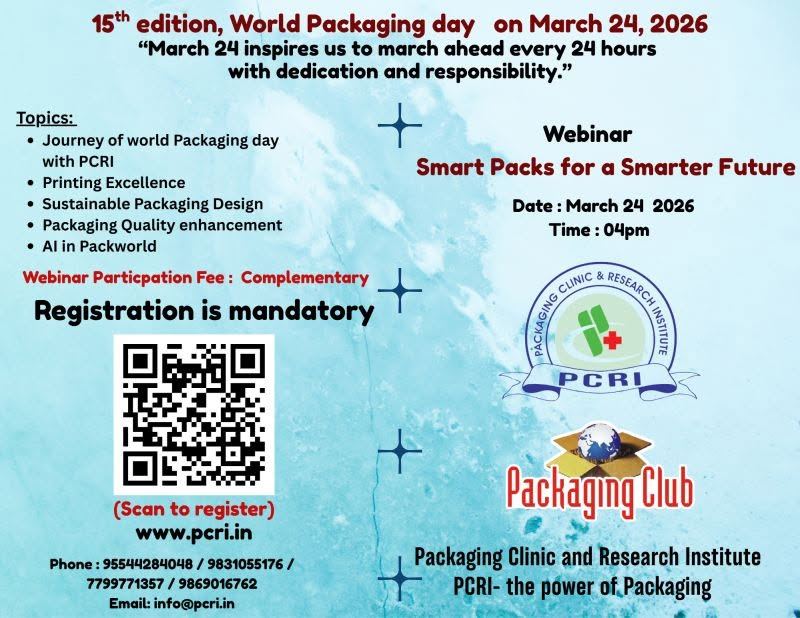 Poster: World Packaging Day: Smart Packs for a Smarter Future